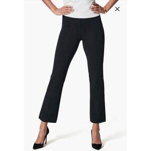 Spanx supersmooth The Perfectfit Pant Black kick Flare Ponte PullOn Petite Small